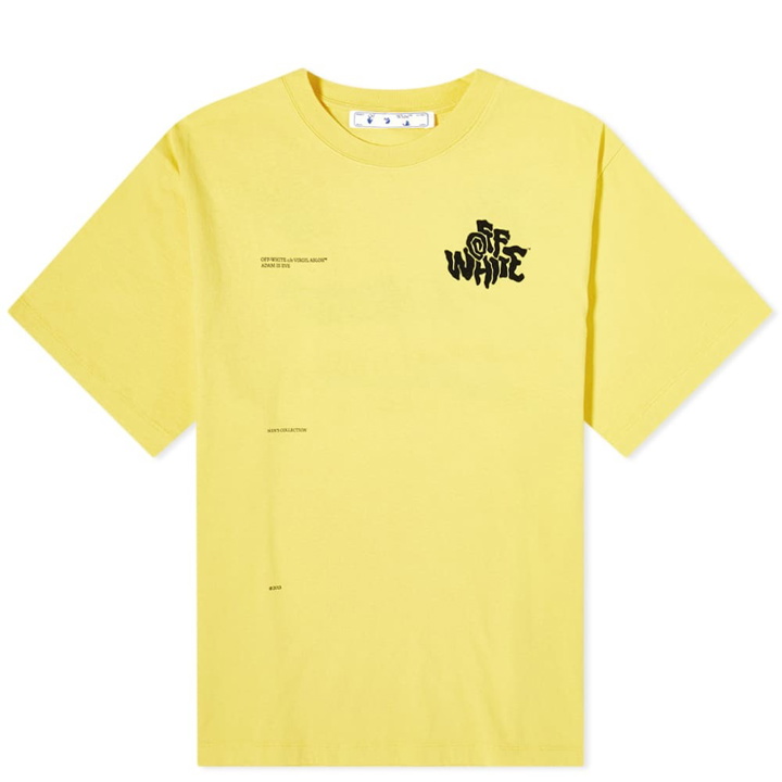Photo: Off-White Off Blur Logo Over Tee