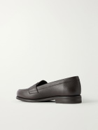 MORJAS - The Ivy Leather Penny Loafers - Brown
