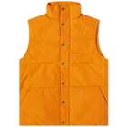 Stan Ray Men's Down Vest in Orange