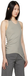 LOW CLASSIC Gray Cutout Tank Top