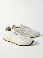 Autry - Reelwind Leather and Nylon Sneakers - Neutrals