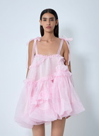 Cecilie Bahnsen Ruffle Trim Midi Dress