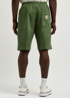 Carhartt Wip Floyd Stretch-cotton Shorts Dark Green