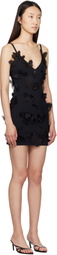 Coperni Black Butterflies Minidress