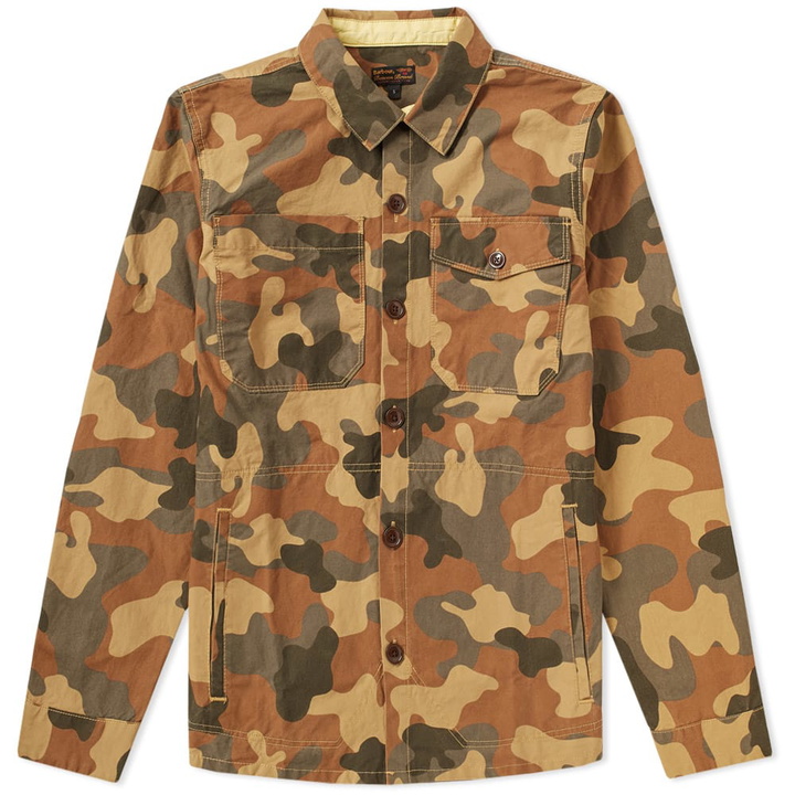 Photo: Barbour Heritage Camo Heavy Overshirt Jacket