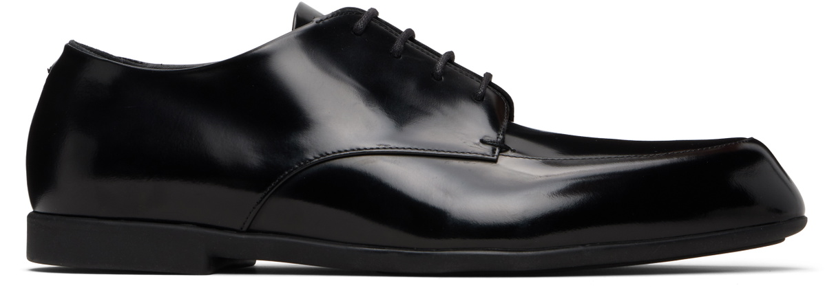 Jil Sander Black Lace-Up Derbys