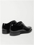 Kingsman - George Cleverley Patent-Leather Oxford Shoes - Black