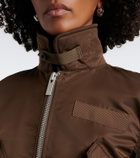 Sacai Layered technical bomber jacket