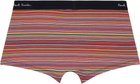 Paul Smith Five-Pack 'Signature Stripe' Mixed Organic-Cotton Boxer Briefs