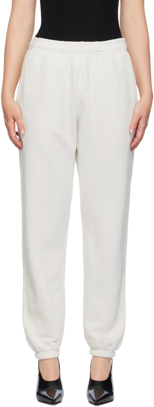 Photo: Entire Studios White Heavy Sweatpants