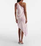 Pucci Iride silk twill minidress
