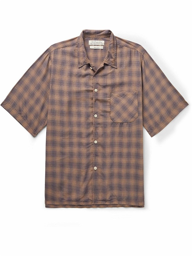 Photo: Remi Relief - Checked Flannel Shirt - Brown