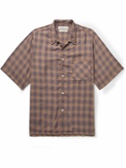 Remi Relief - Checked Flannel Shirt - Brown