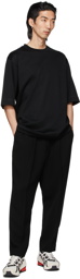 N.Hoolywood Black Half Sleeve T-Shirt