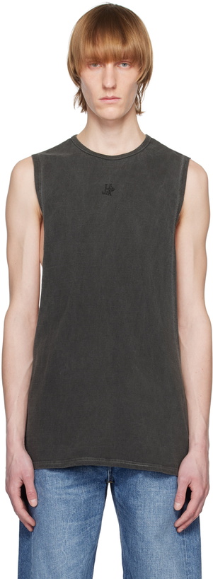 Photo: JieDa Black Oversized Tank Top