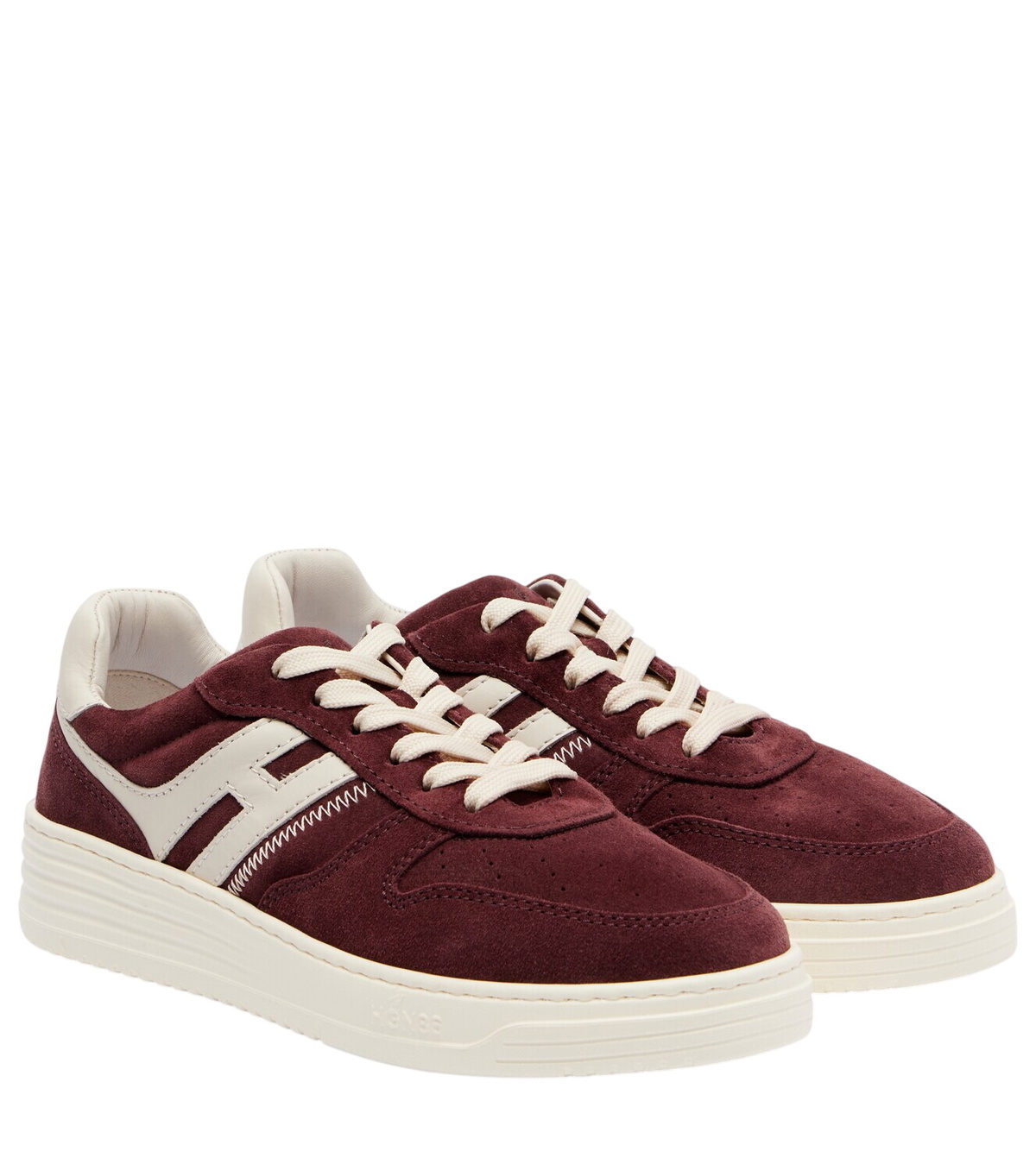 Hogan Hogan Hyperactive suede-trimmed sneakers Hogan