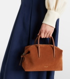 DeMellier Stockholm Small suede top-handle bag