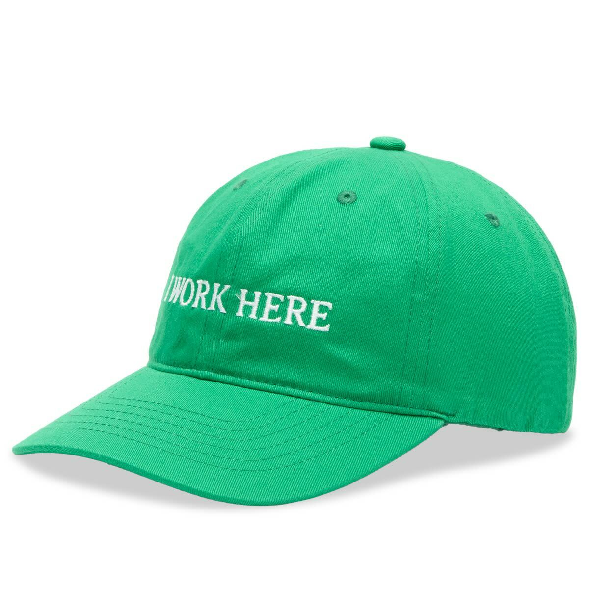 IDEA I Work Here Cap in Green 