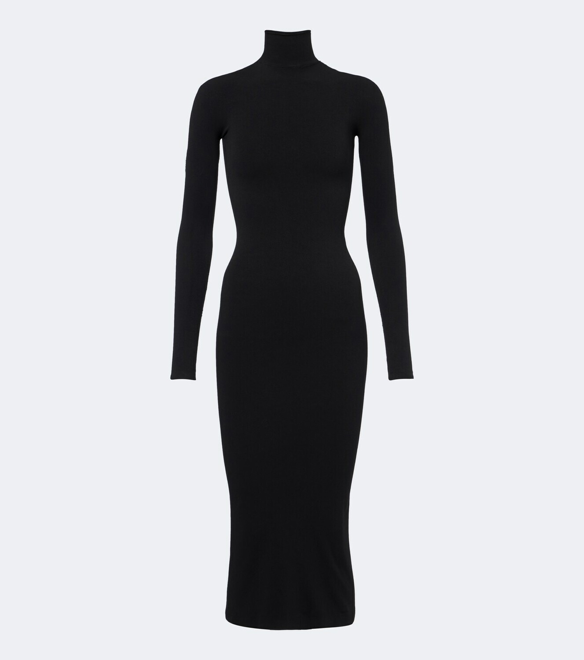 Gucci Jersey turtleneck midi dress