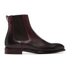 Paul Smith Burgundy Joyce Chelsea Boots