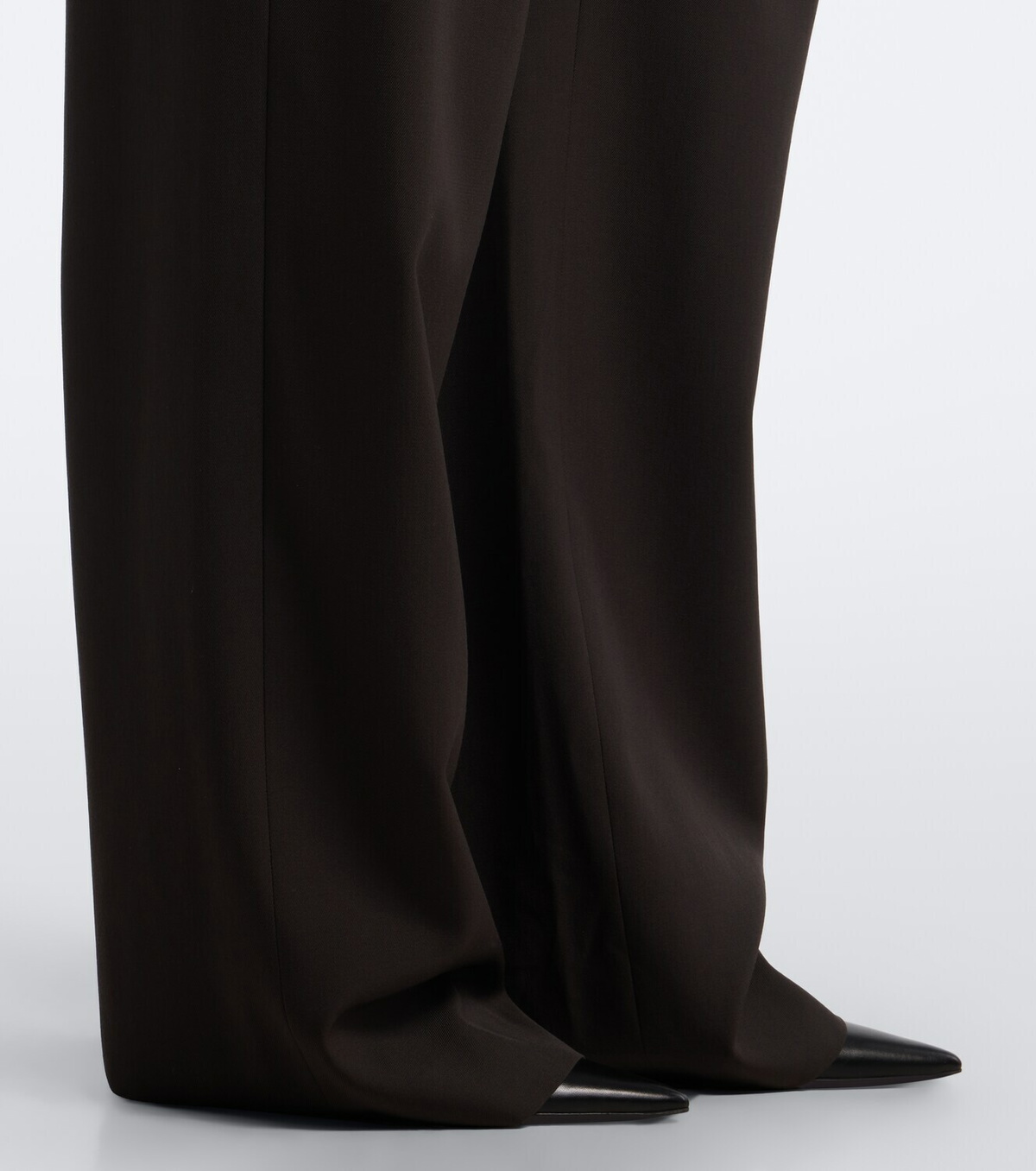 The Row Lowe virgin wool wide-leg pants