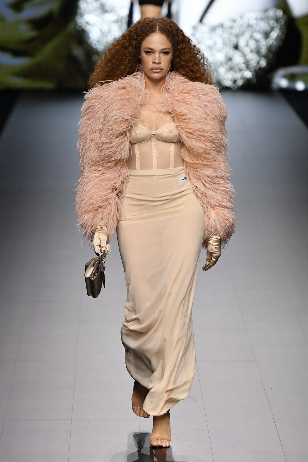 Dolce&Gabbana - x Kim feather bolero jacket Dolce & Gabbana