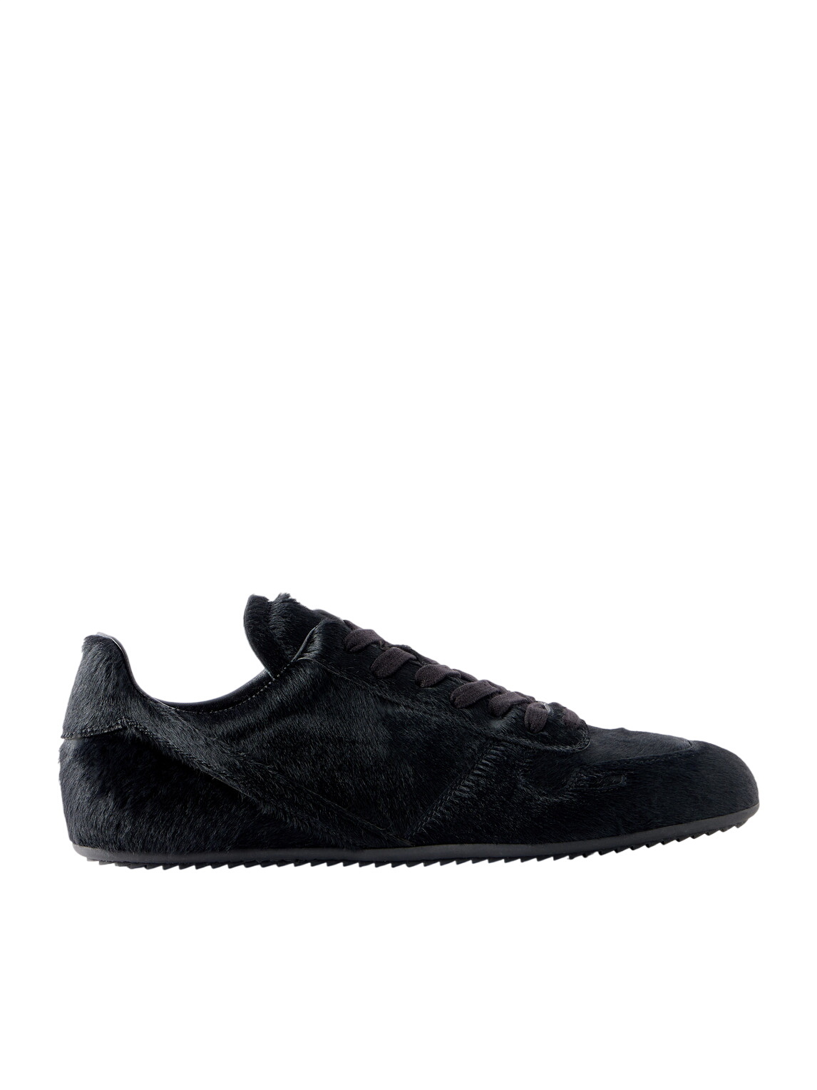Rick Owens Black Pirarucu Geobasket High-Top Sneakers Rick Owens