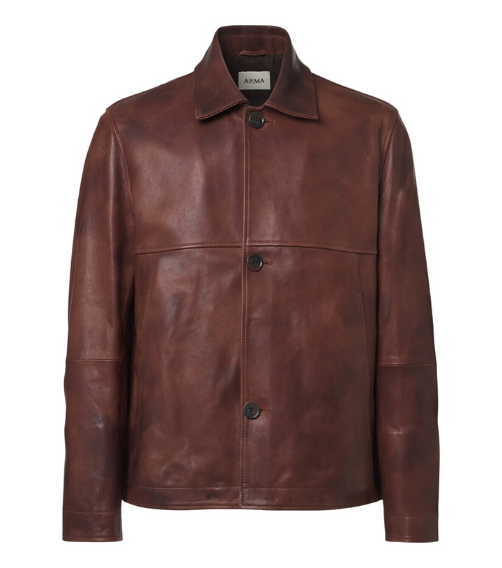 Photo: Arma Steep leather jacket