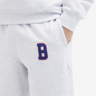 BEAMS Men's B Sweat Pants in Ash Grey