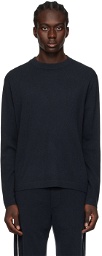 LISA YANG Navy 'The Mason' Sweater