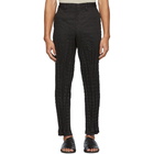 Issey Miyake Men Black Torus Trousers