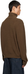 LEMAIRE Brown Relaxed Turtleneck