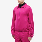 Acne Studios Men's Fuego Face Track Jacket in Fuchsia Pink