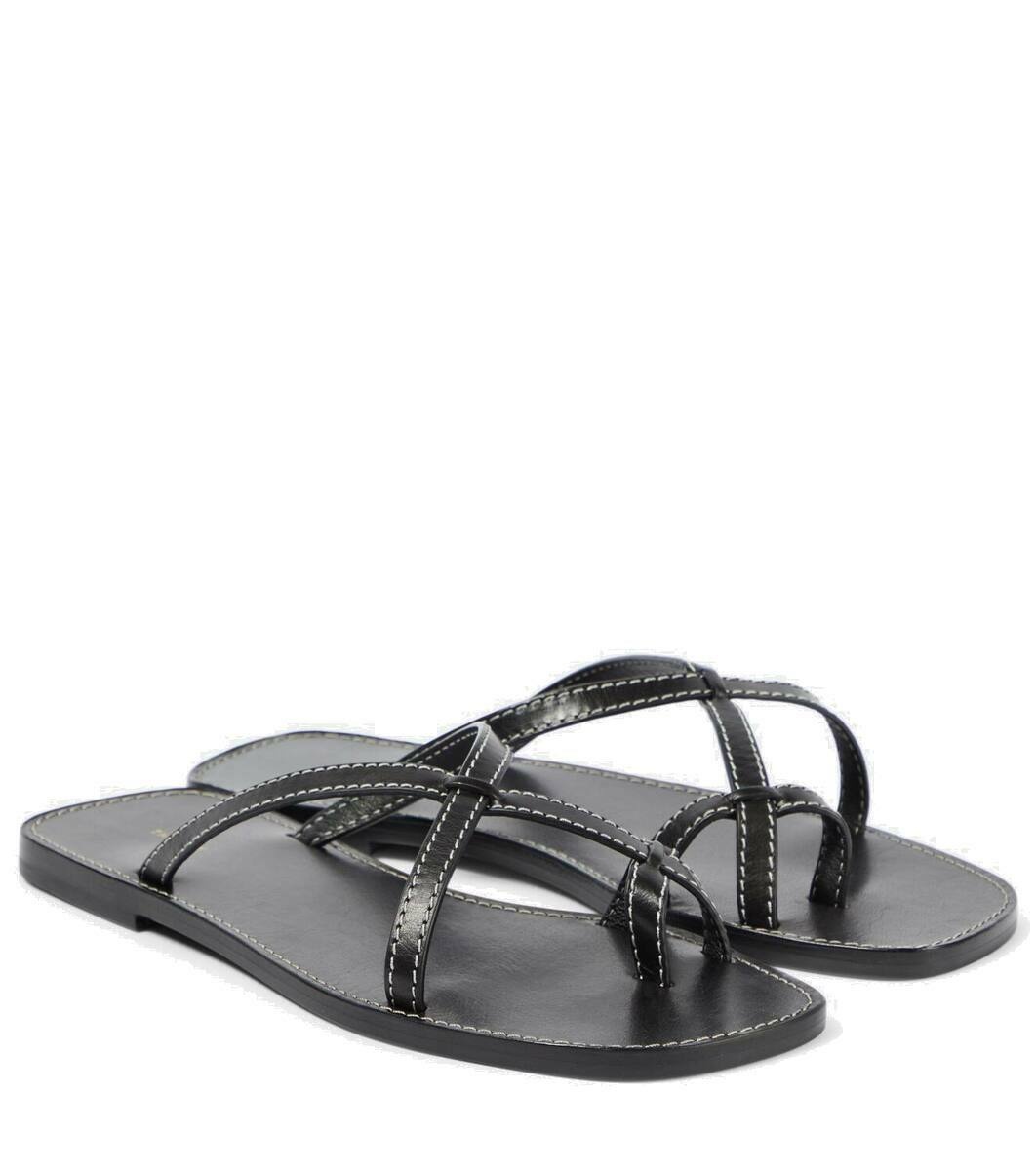 Photo: The Row Link leather sandals