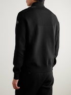 Fusalp - Cyrion Double-Faced Wool-Blend Zip-Up Cardigan - Black
