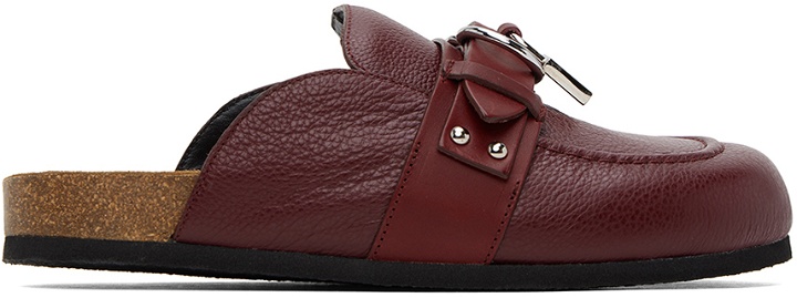 Photo: JW Anderson Red Padlock Loafers