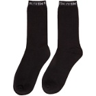 1017 ALYX 9SM Three-Pack Black Cotton Socks