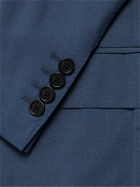 Dunhill - Travel Unstructured Wool Suit Jacket - Blue