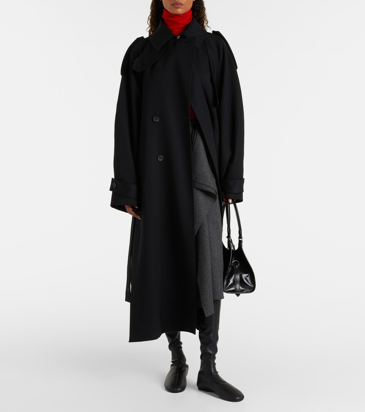 Proenza Schouler Tee Stretch leather over-the-knee boots