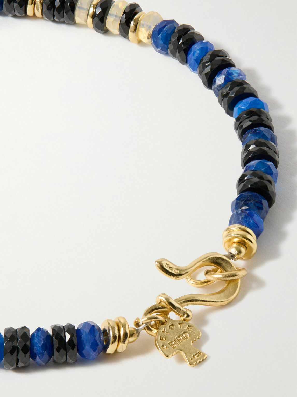 Peyote Bird - Night Owl Gold-Plated Multi-Stone Beaded Bracelet