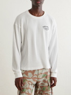 Cherry Los Angeles - Logo-Printed Cotton-Jersey T-Shirt - White