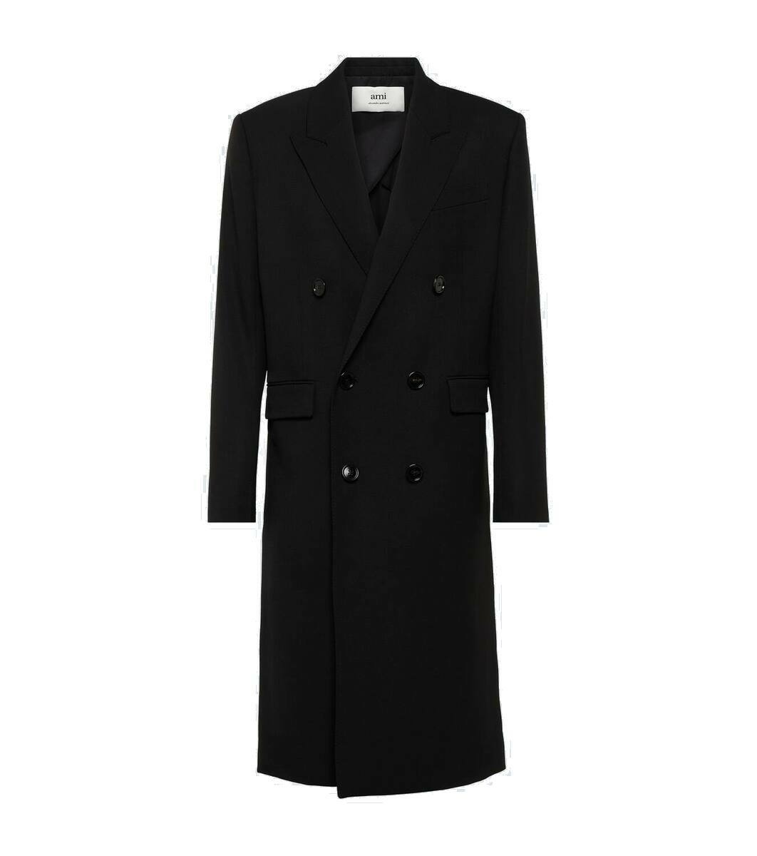 Photo: Ami Paris Double-breasted wool coat