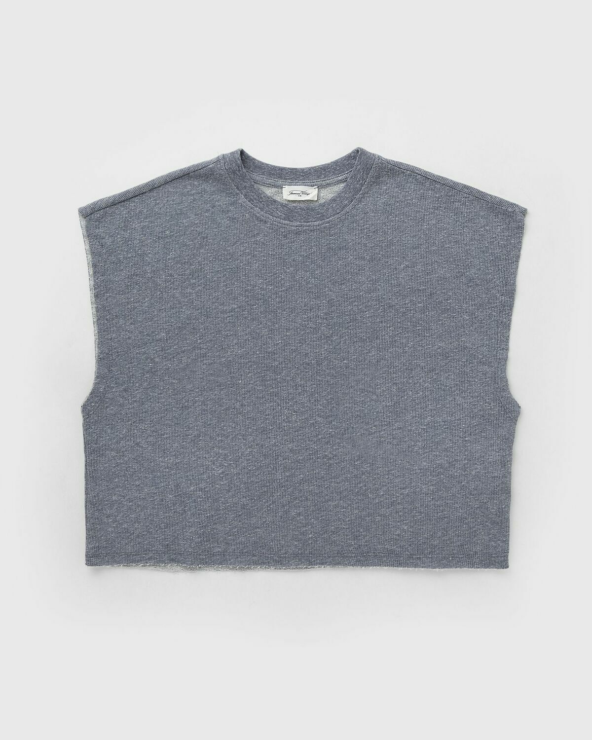 American Vintage OFYBOW Blue Womens Sweatshirt
