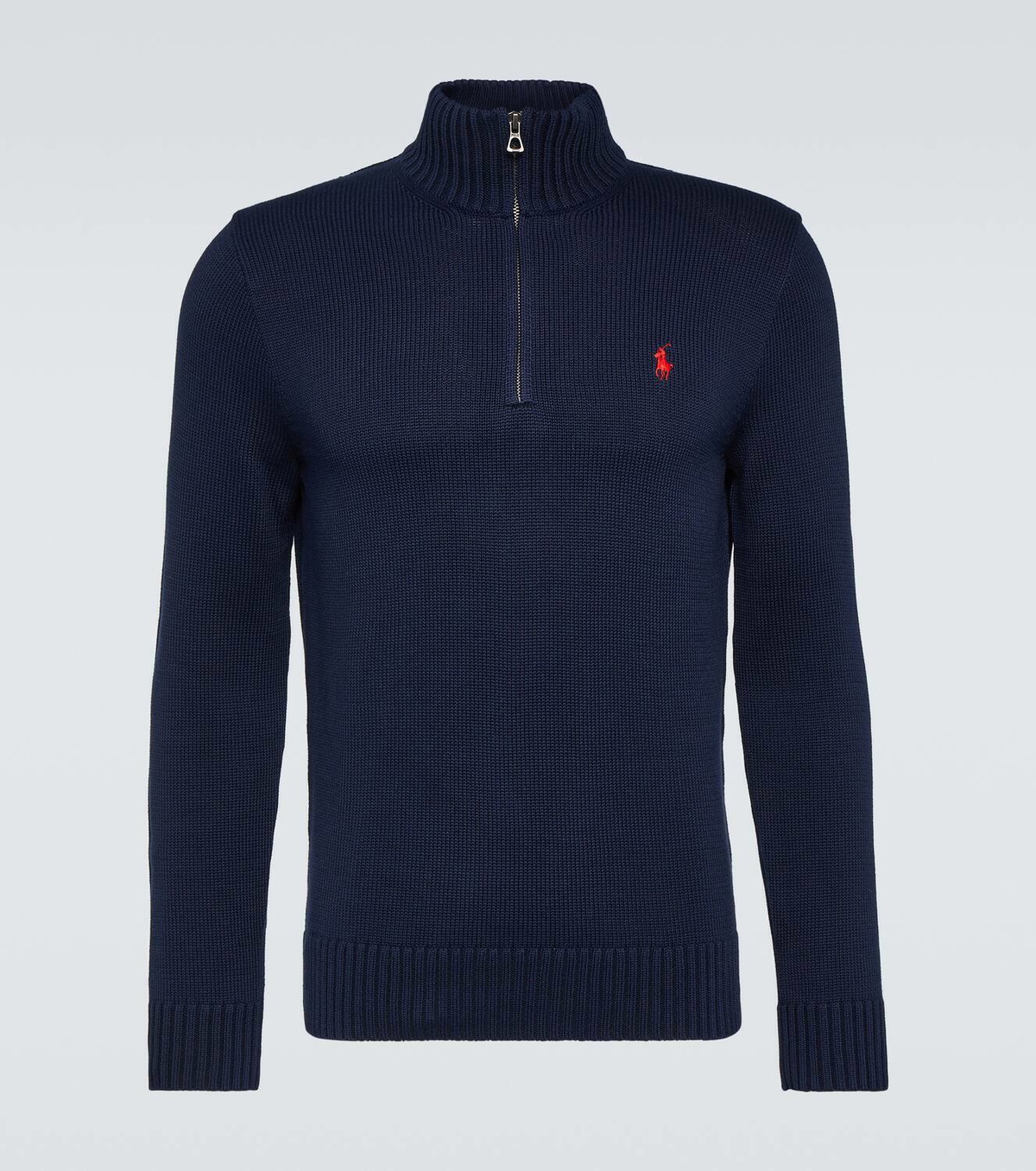 Polo Ralph Lauren Logo cotton half-zip sweater Polo Ralph Lauren
