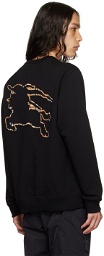 Burberry Black Patch Sweatshirt
