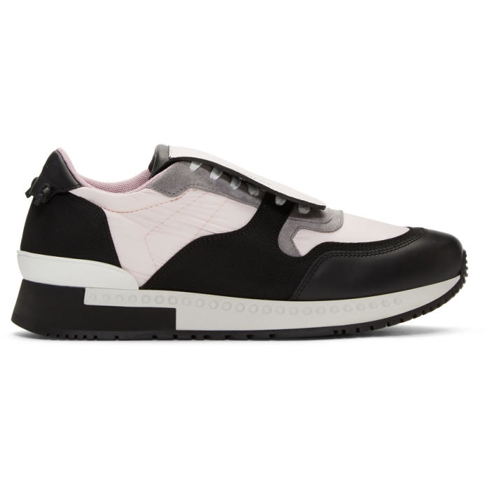 Photo: Givenchy Pink and Black Active Runner Sneakers