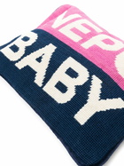 Jonathan Adler Blue Nepo Baby Needlepoint Cushion