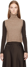 LESET Beige Zoe Turtleneck
