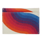 Dries Van Noten Multicolor Verner Panton Edition Canvas Card Holder