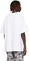BAPE White Embroidered T-Shirt